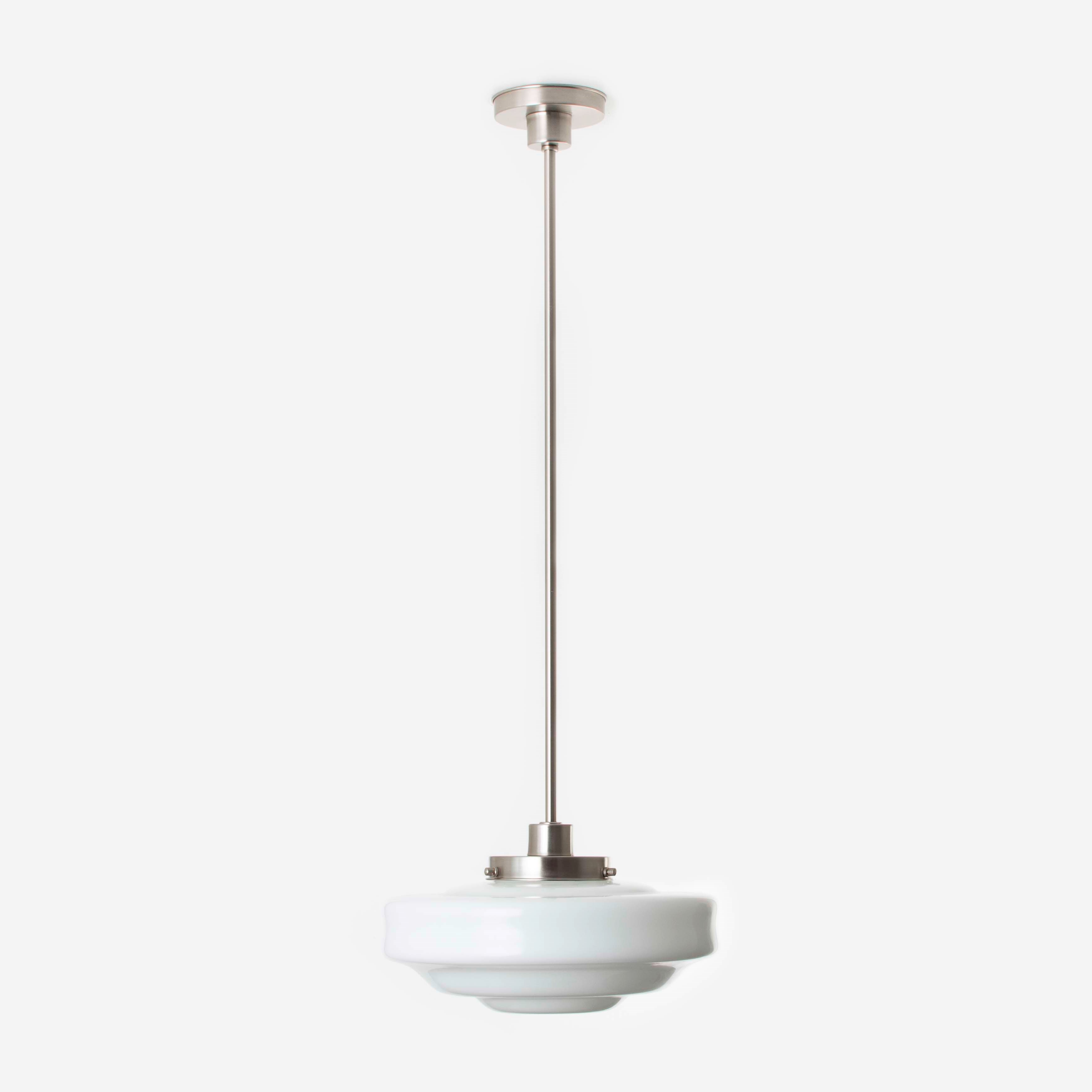 Lampe Suspendue Siegfried 20's Nickel Mat