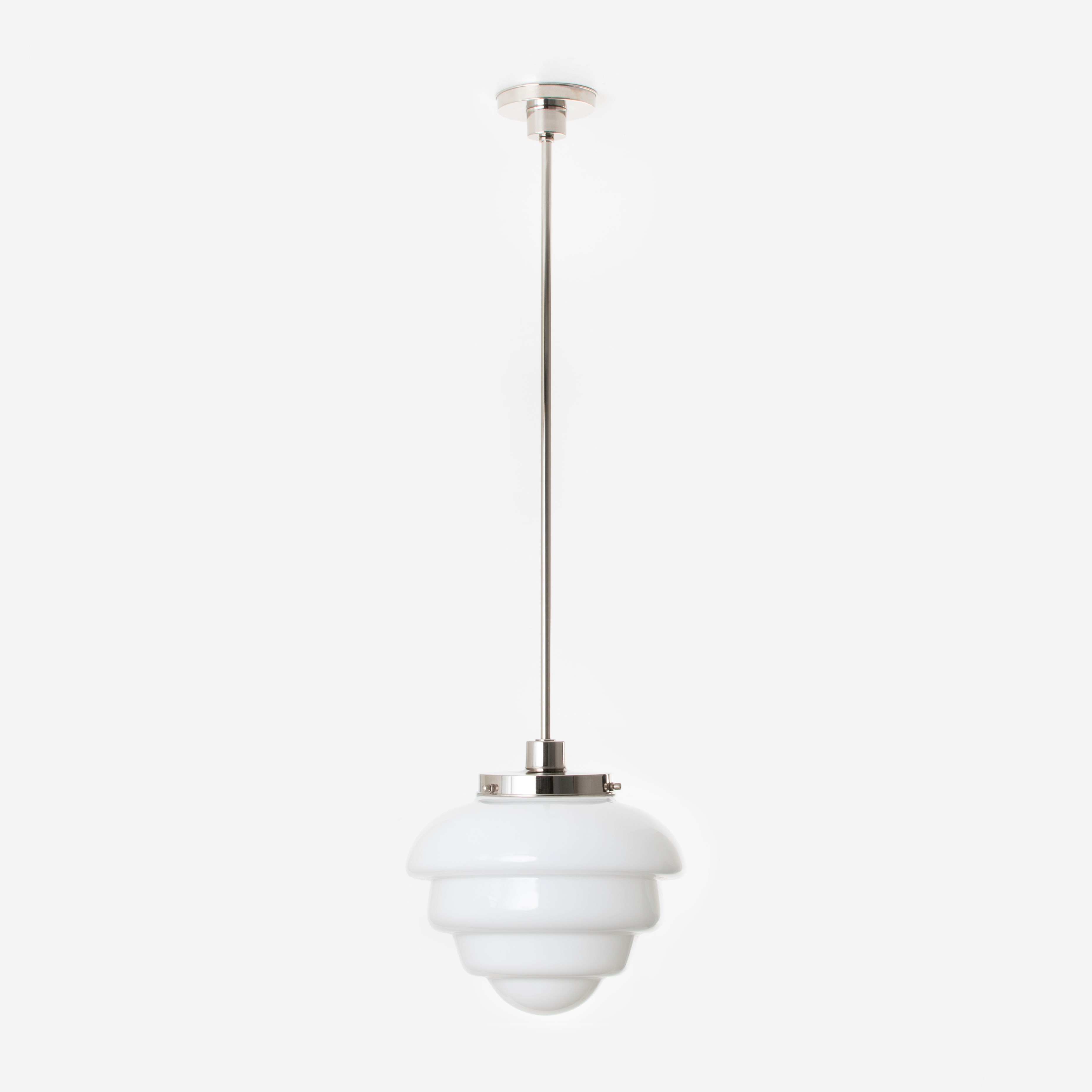 Lampe Suspendue Citrus Large 20's Nickel