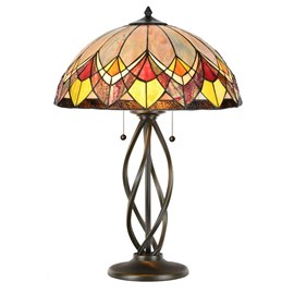 Lampe de table Tiffany Salsa Blossom