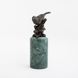 Sculpture en bronze Oiseau