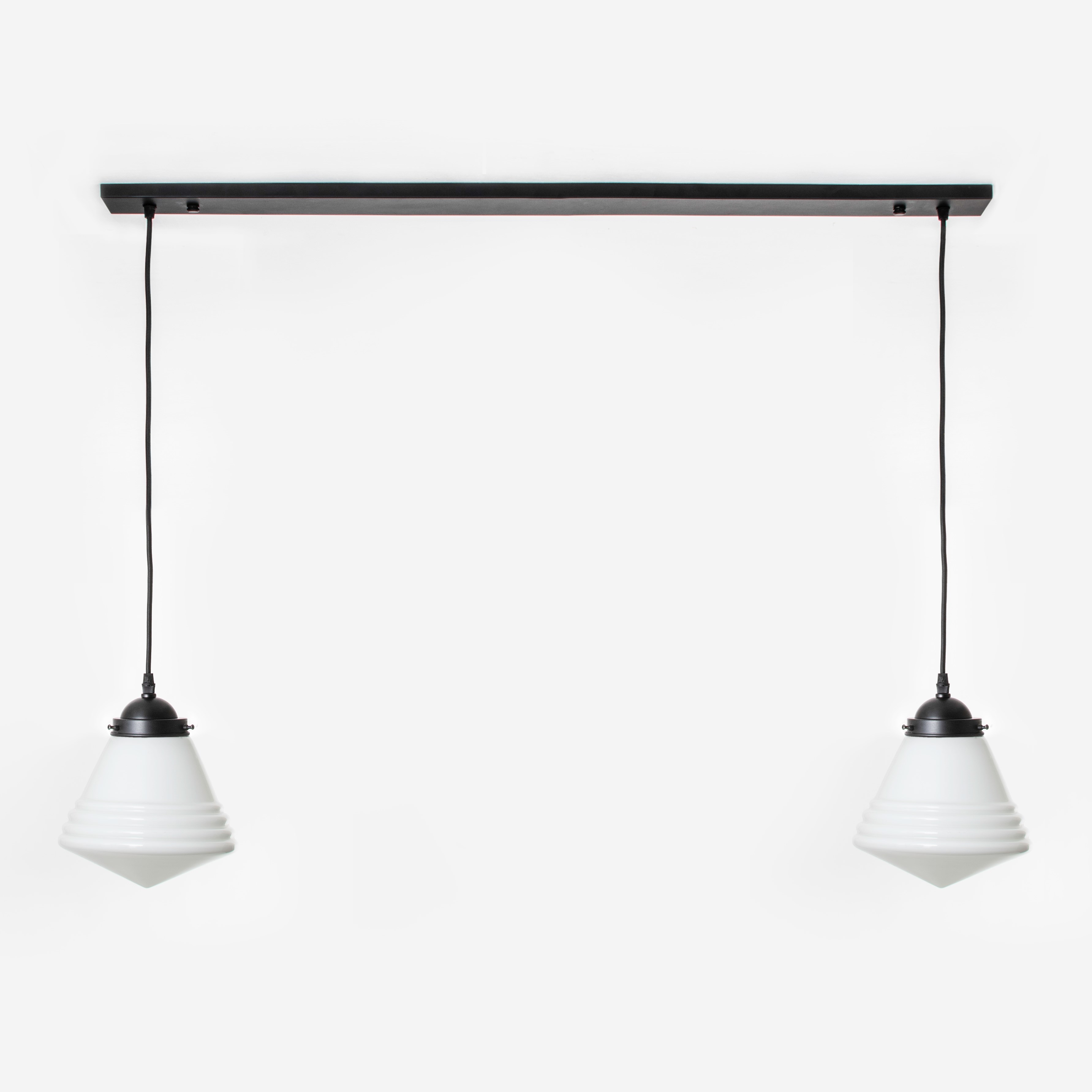 2 x Luxe School Small sur poutre de plafond Moonlight