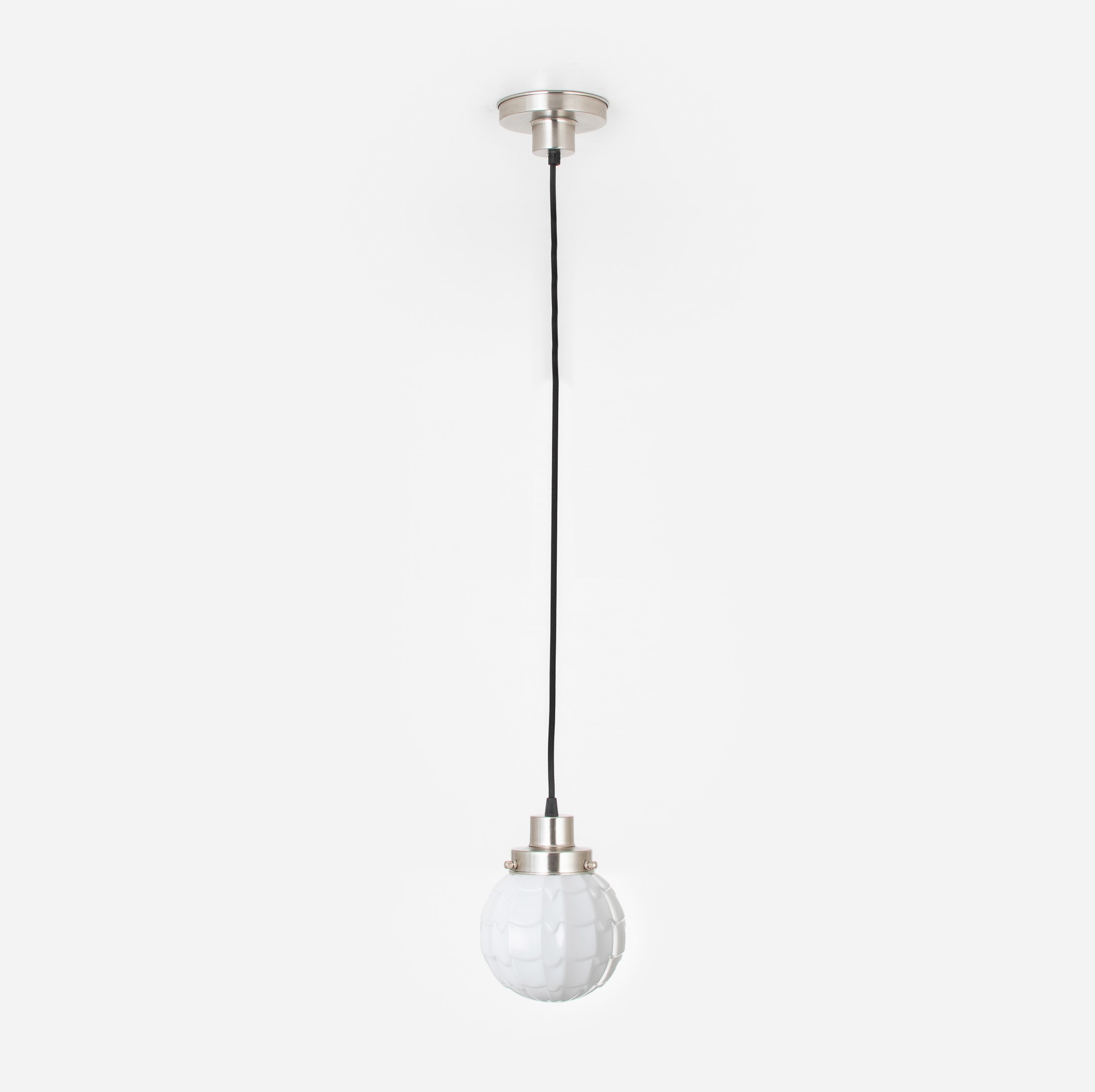 Suspension sur cordon Artichoke 20's Nickel mat