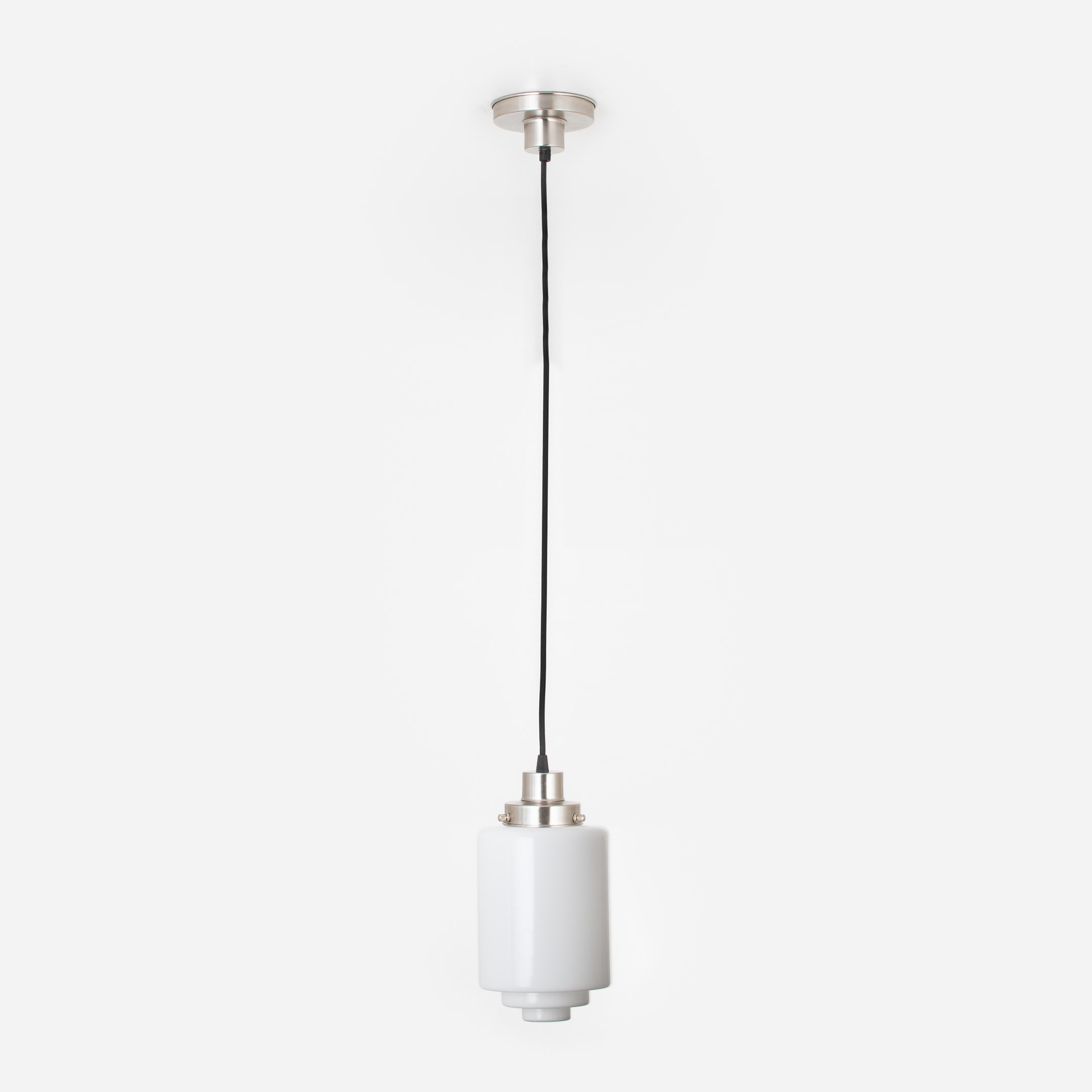 Suspension sur cordon Getrapte Cilinder Medium 20's Nickel mat