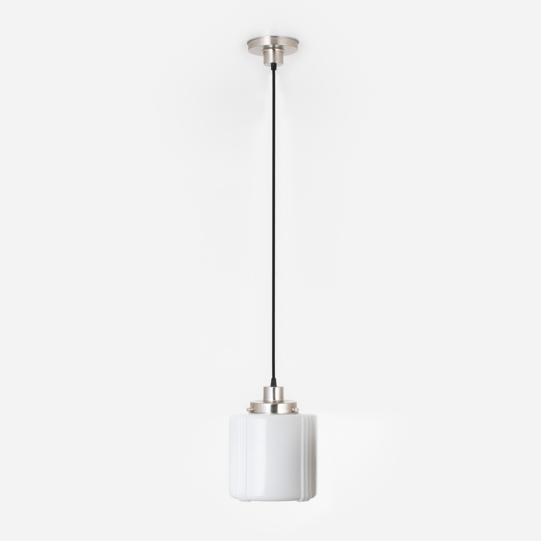 Suspension sur cordon Vintage High 20's Nickel mat