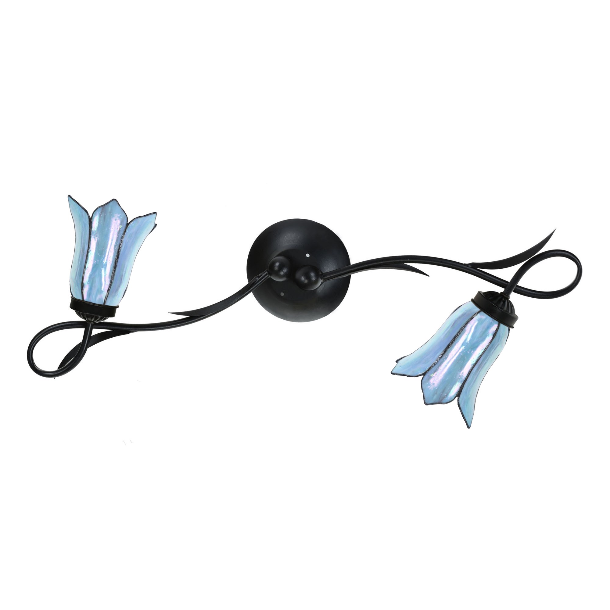 Tiffany Lampe Murale/Lampe de Plafond Gentian Blue 2