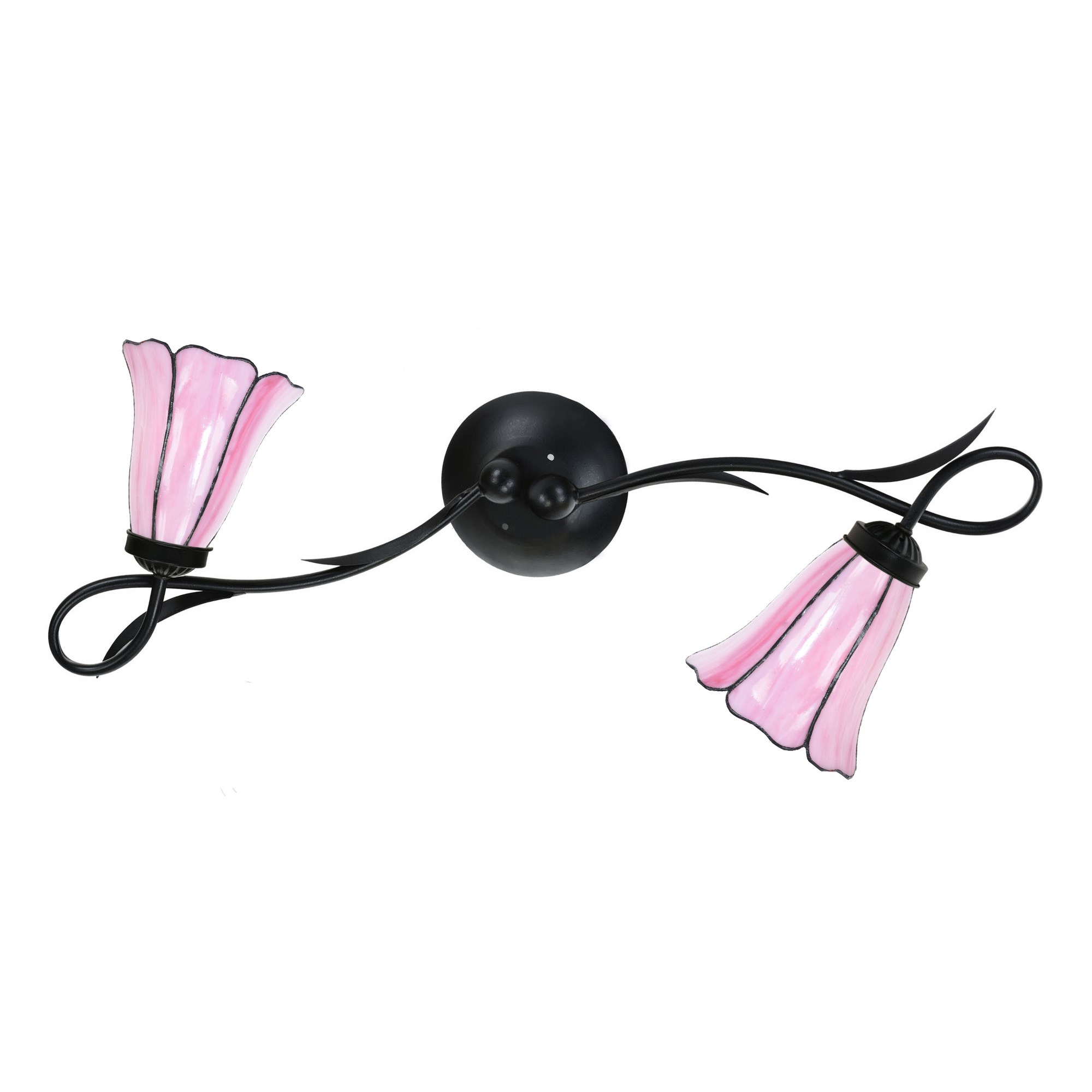 Tiffany Lampe Murale/Lampe de Plafond Liseron Pink 2 