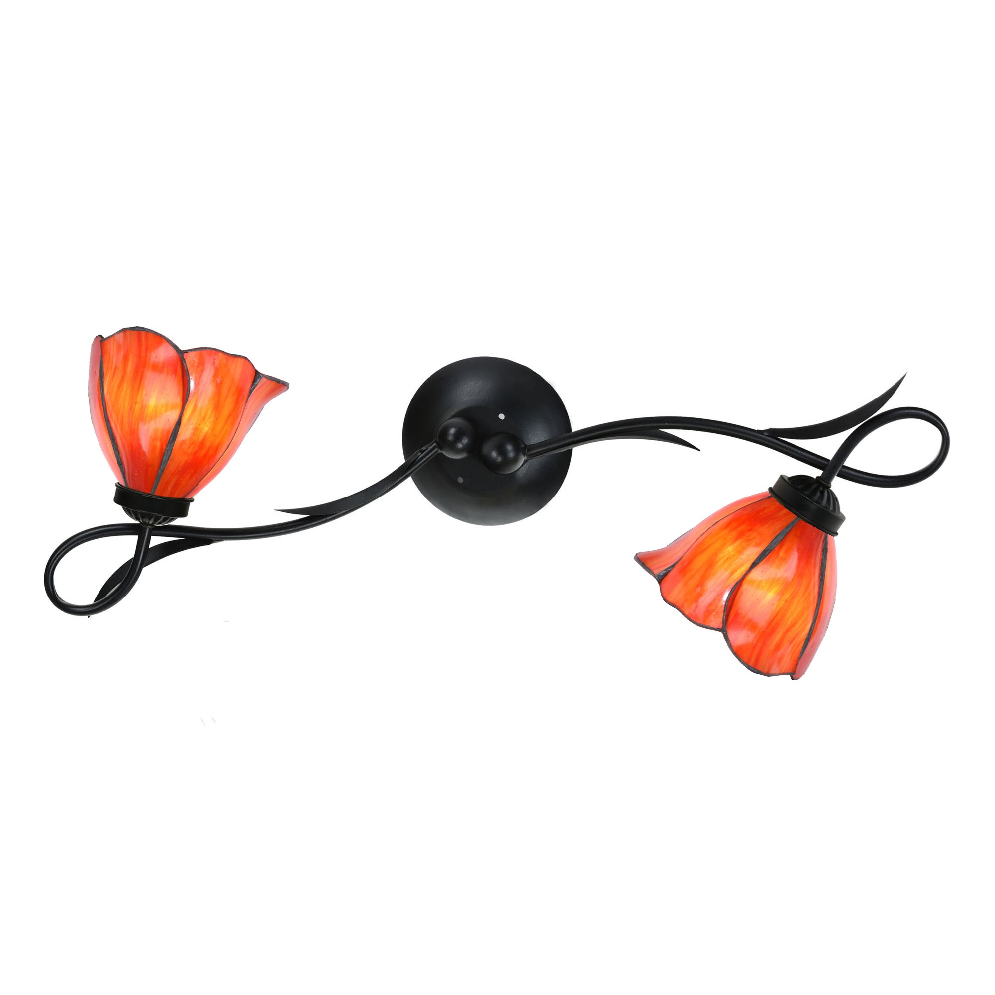Tiffany Lampe Murale/Lampe de Plafond Tender Poppy 2