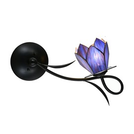 Tiffany Lampe Murale/Lampe de Plafond Blue Lotus