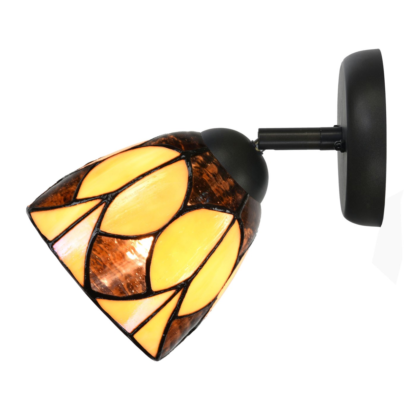 Spot Tiffany noir avec Parabola Small