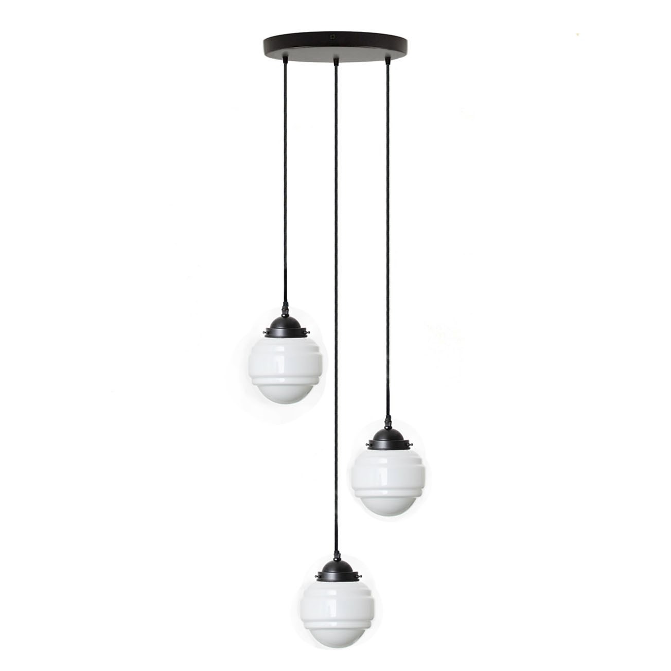 Lampe suspendue 3 lumières Polkadot