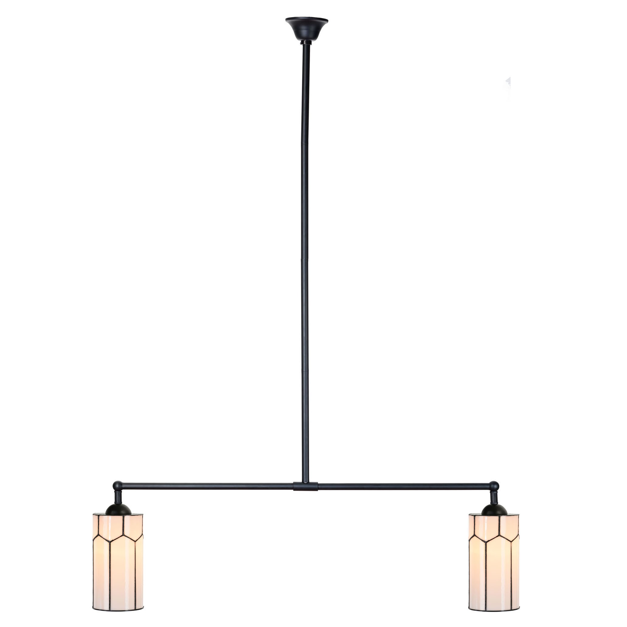 Lampe Tiffany T 2 lumières Gatsby
