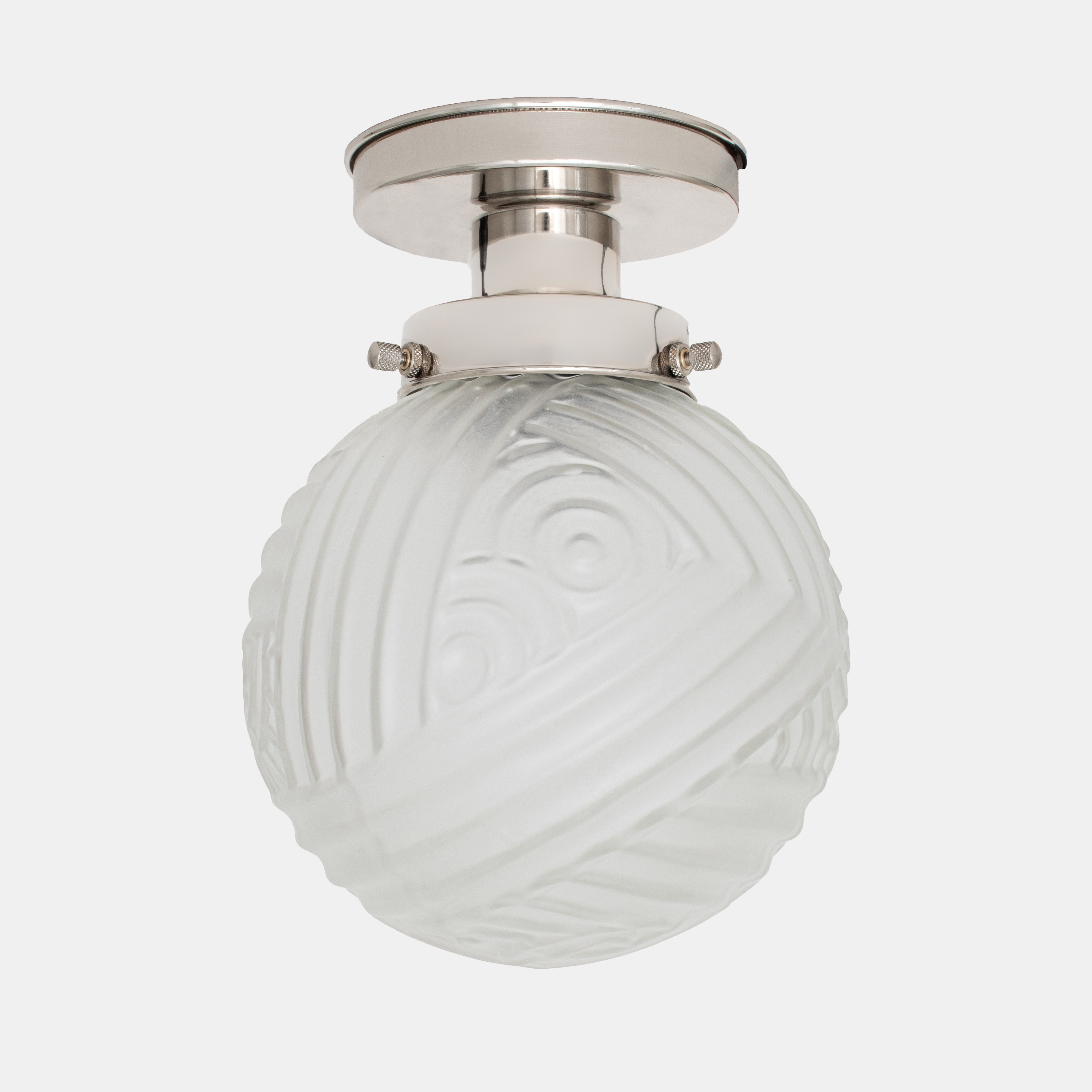Plafonnier Nouveau Romance 20's Nickel