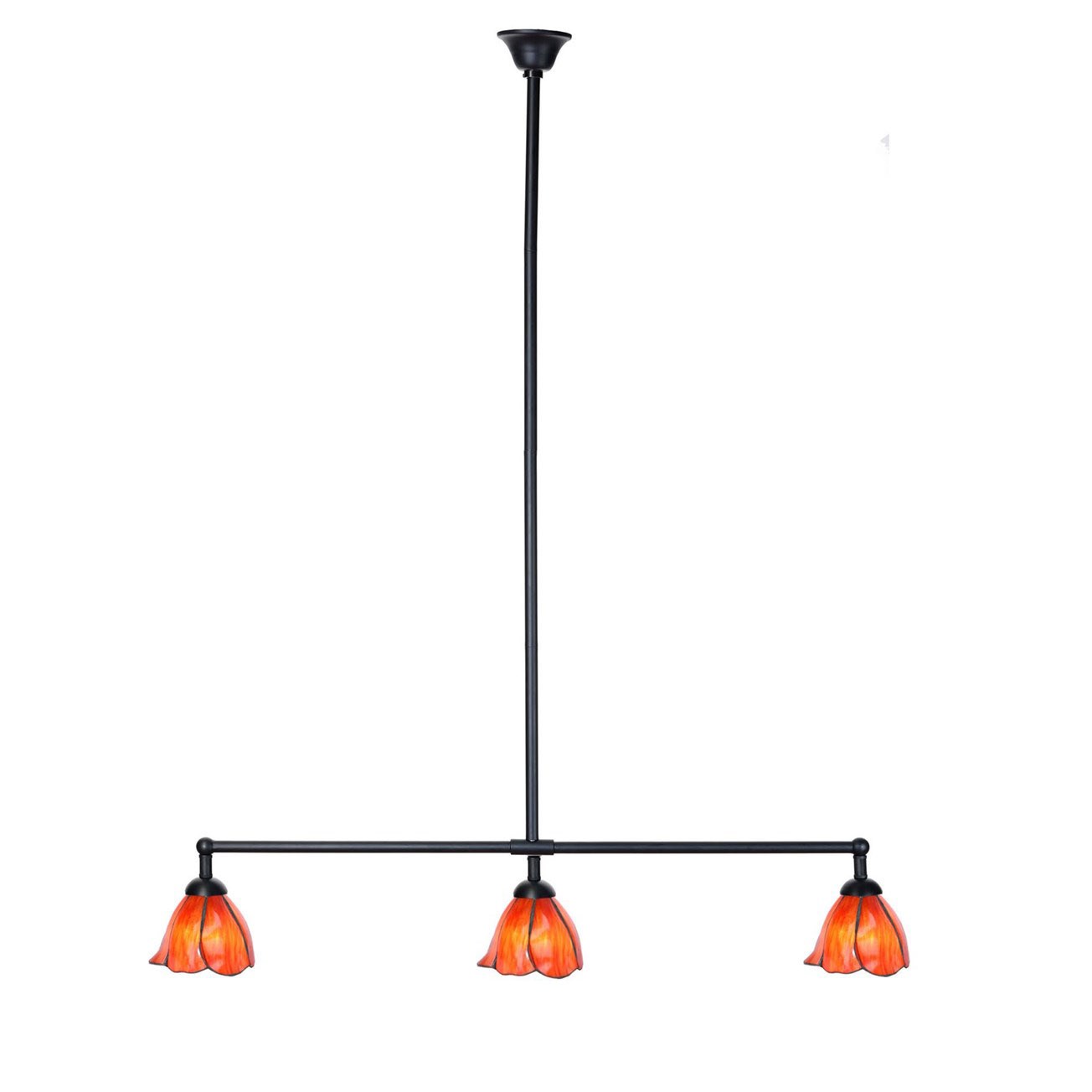 Lampe Tiffany Tender Poppy 3 lumières