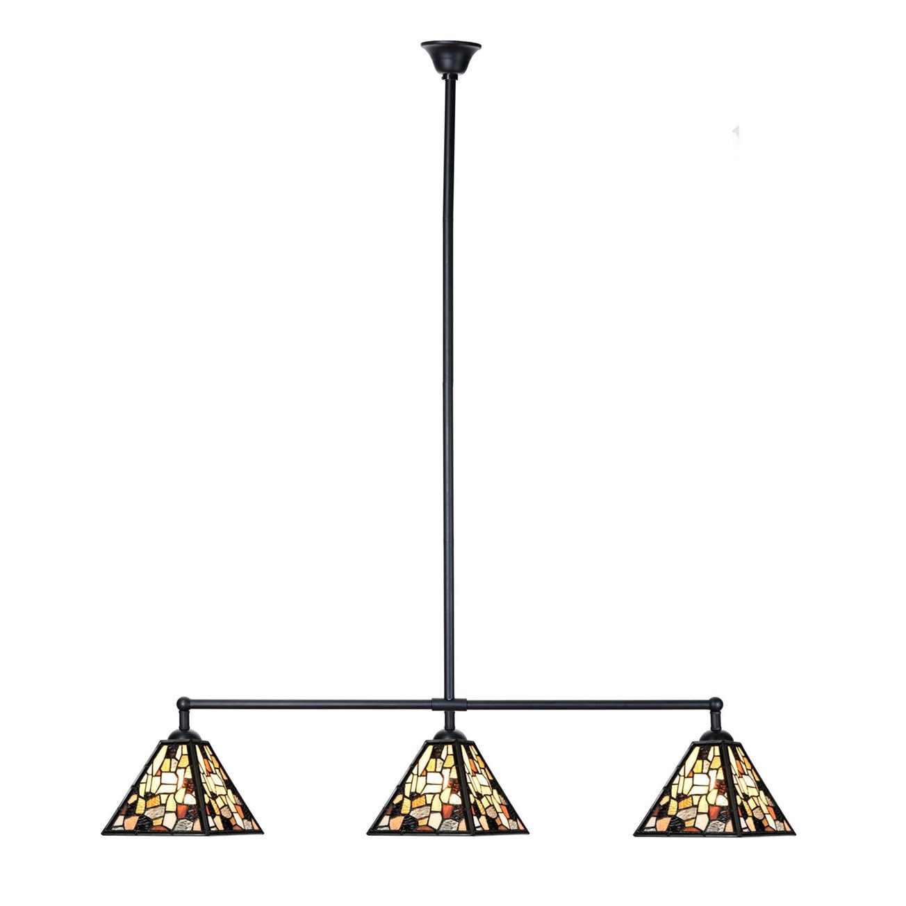 Lampe T Tiffany 3 lumières Fallingwater Small