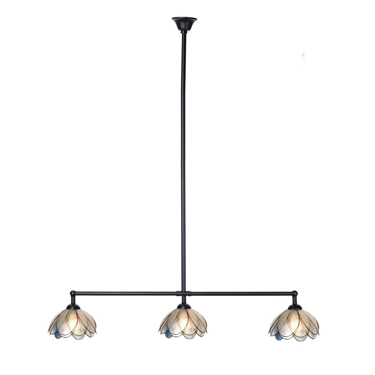 Lampe T Tiffany 3 lumières Pivoine Étincelante