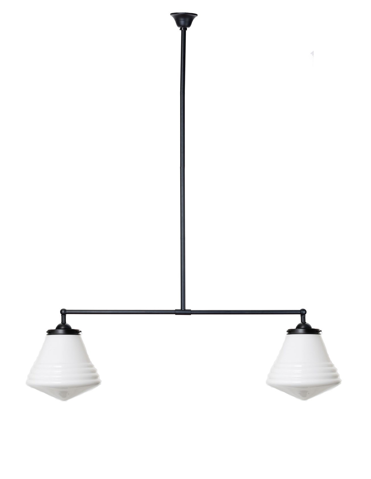 Lampe T 2 Lumières École de luxe Medium.