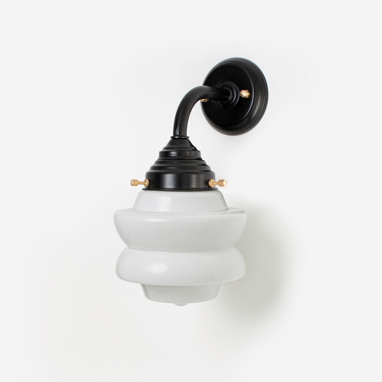 Lampe d'extérieur - Applique Small Top Curve Noir 