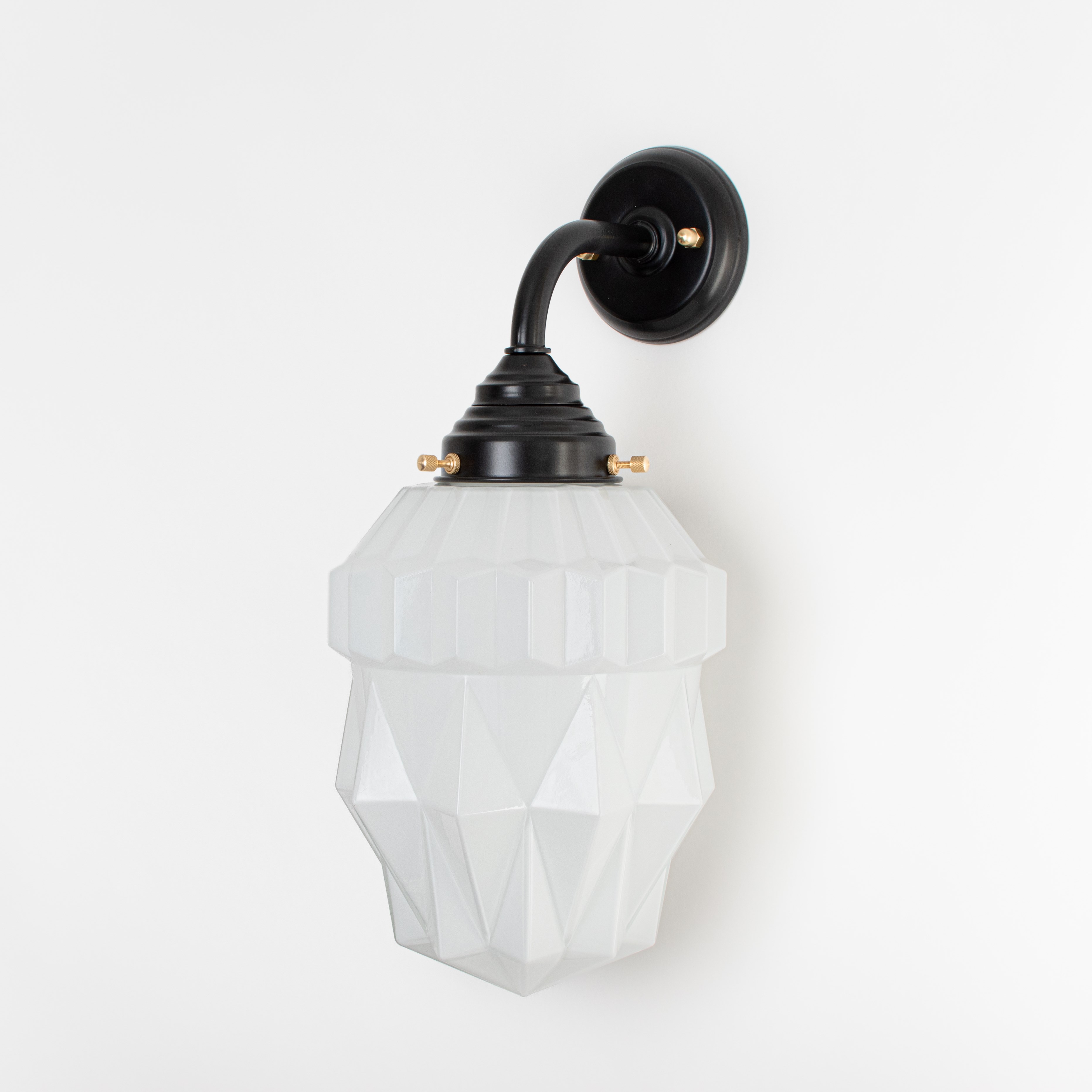 Lampe d'extérieur - Applique Theatre Curve Noir