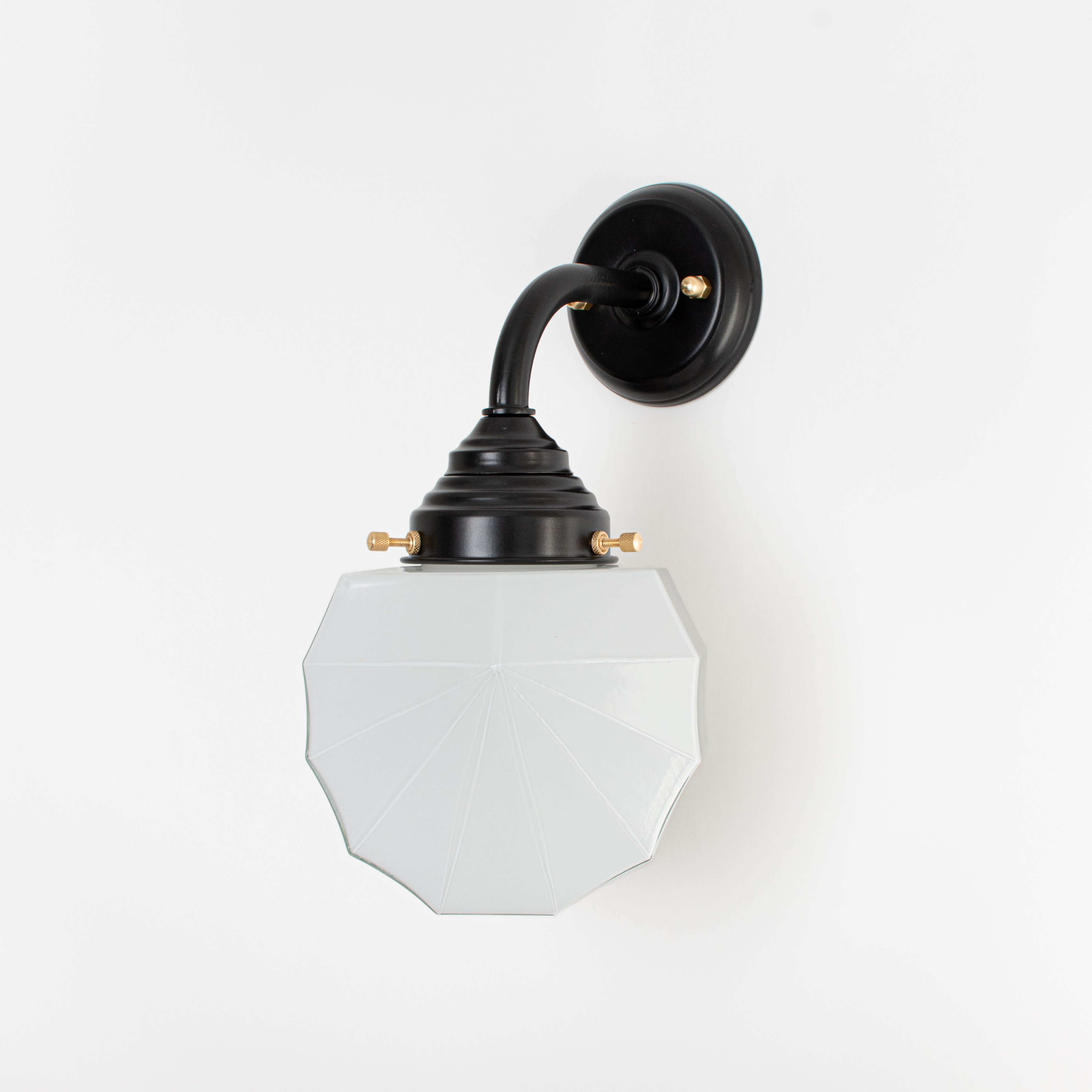 Lampe d'extérieur - Applique Johanna Curve Noir