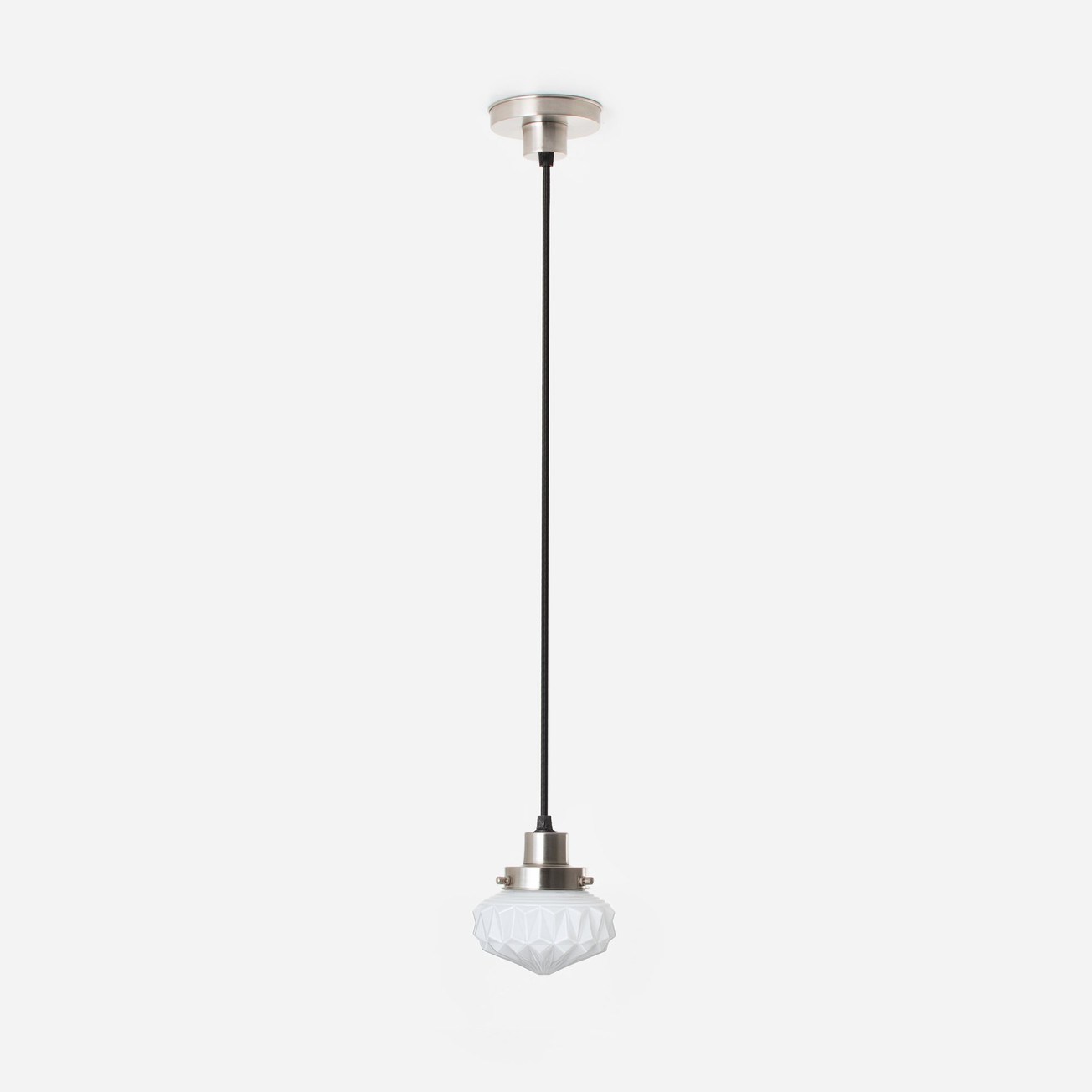 Suspension sur cordon Eternal Star 20's Nickel mat