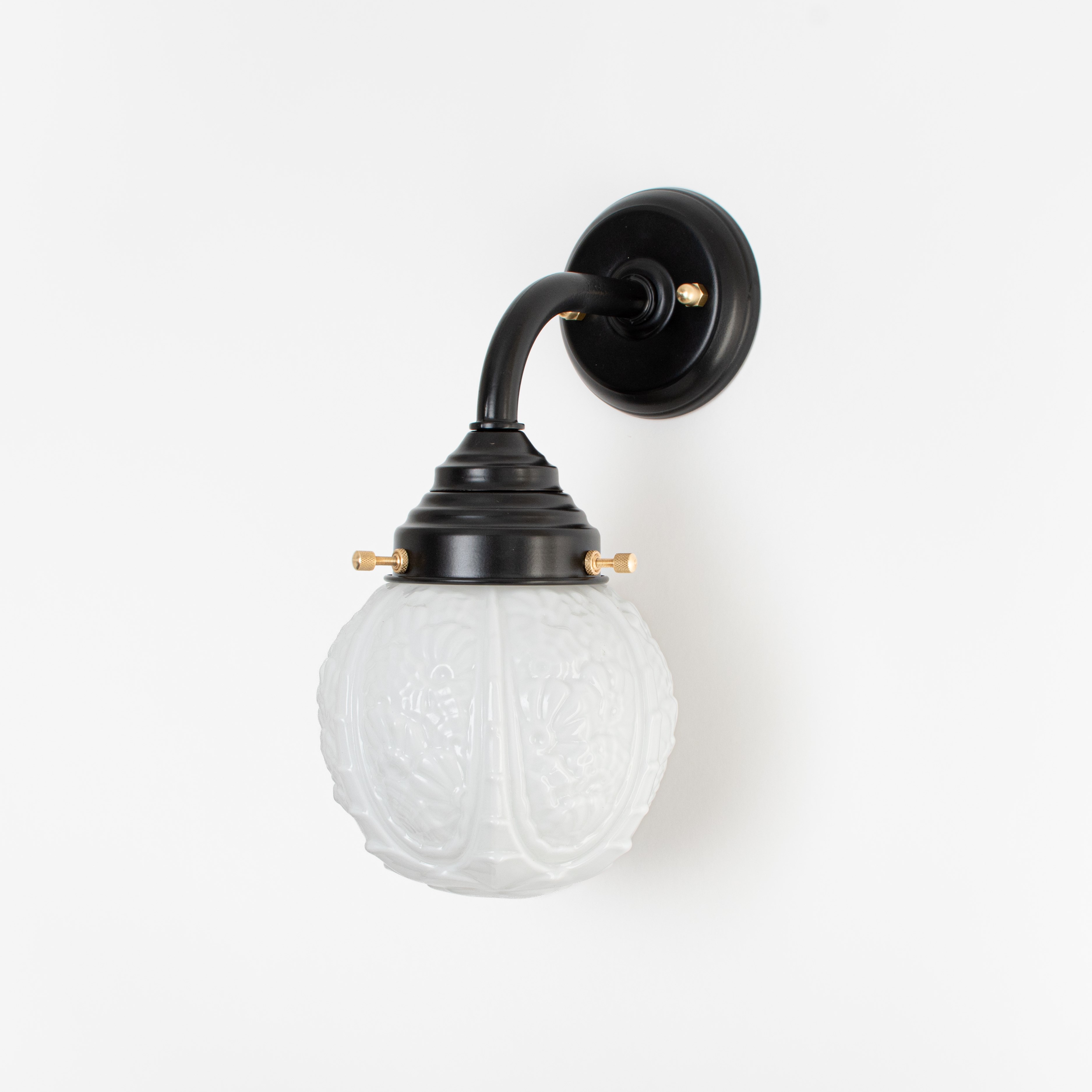 Lampe d'extérieur - Applique Guimard Flower Curve Noir
