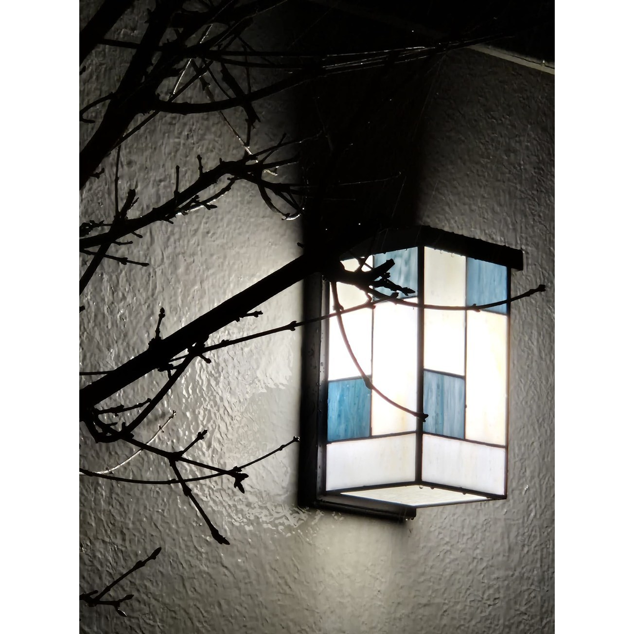 Lampe murale Tiffany Mondrian lampe D'extérieur