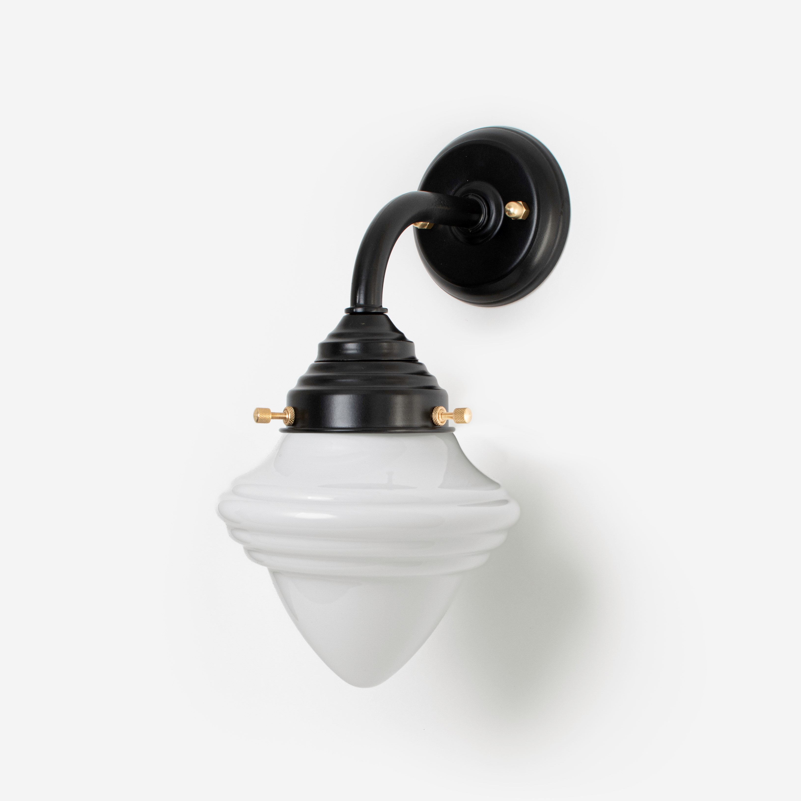Lampe d'extérieur - Applique Acorn Small Curve Noir