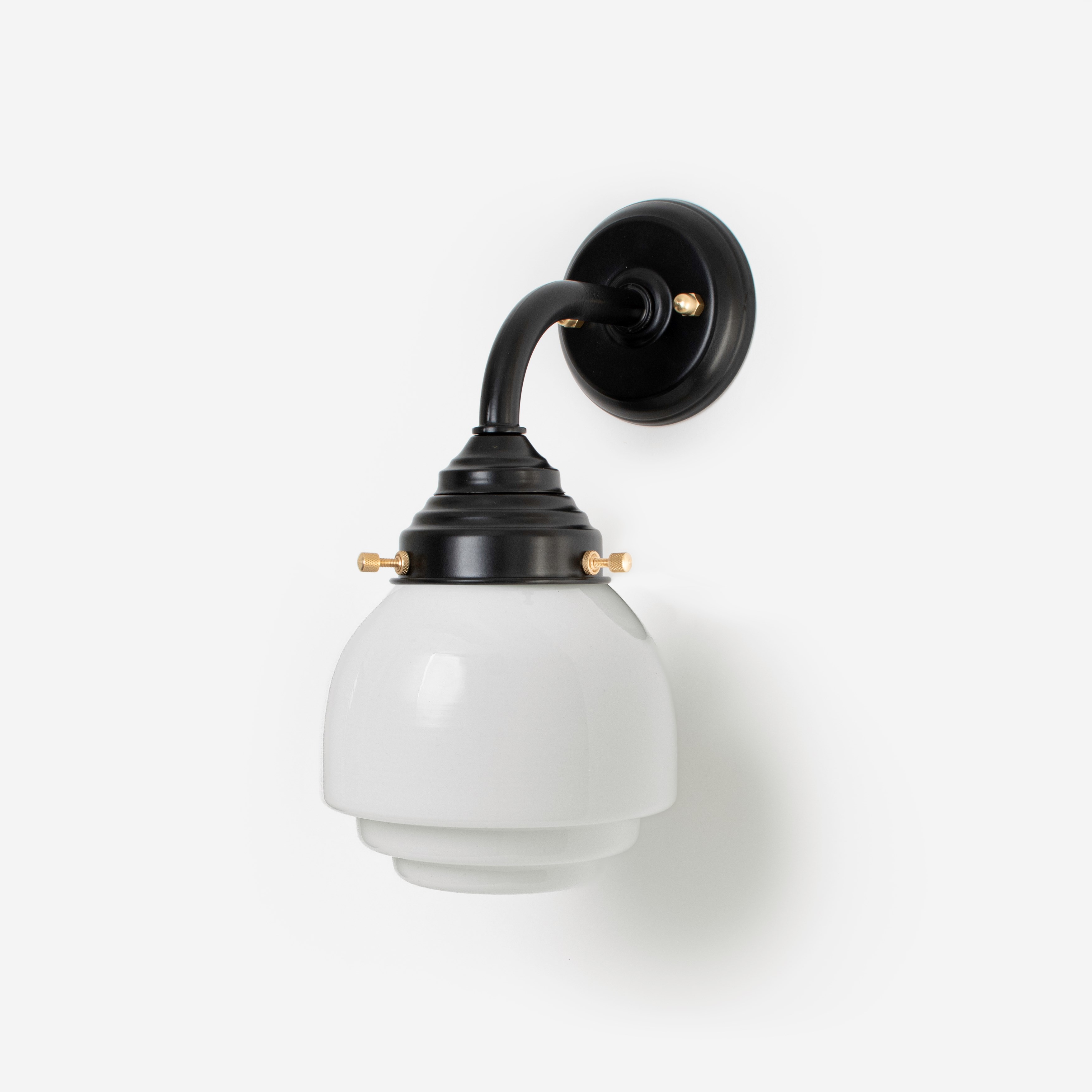Lampe d'extérieur - Applique Gispen Plain Curve Noir