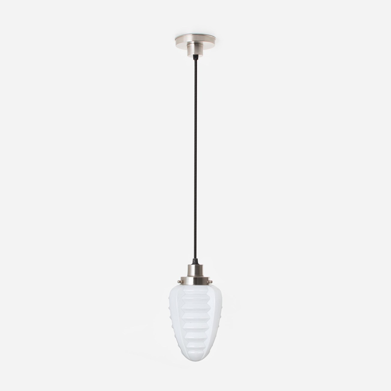 Suspension sur cordon Parole 20's Nickel mat