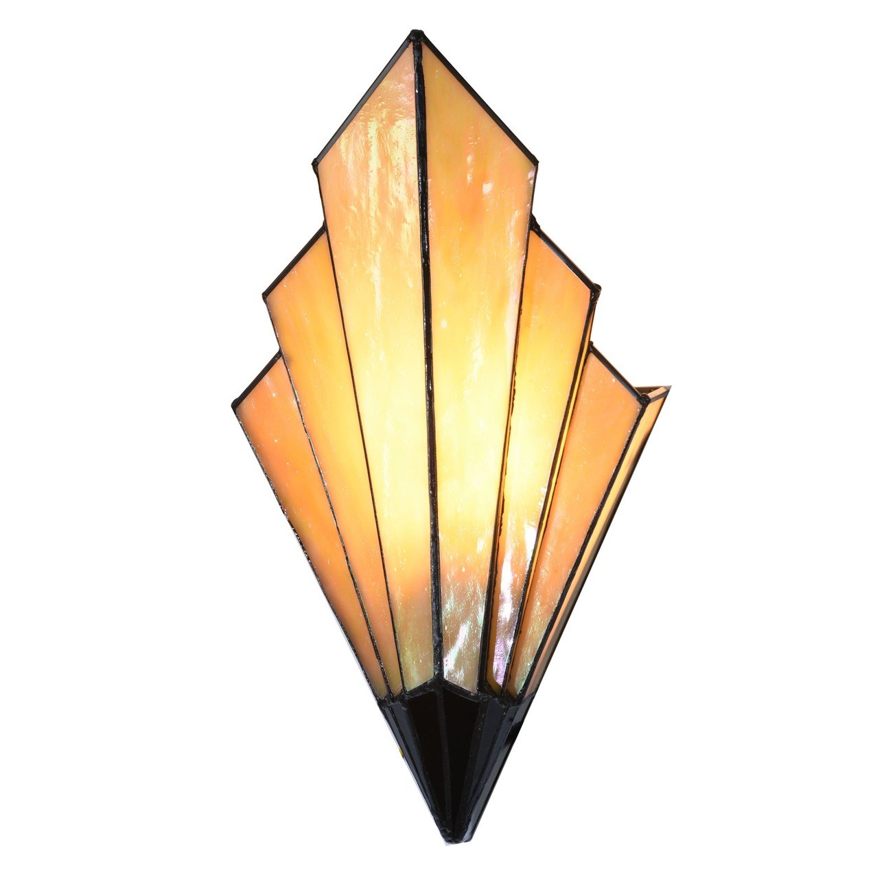 Tiffany French Art Deco Applique Murale - Amber