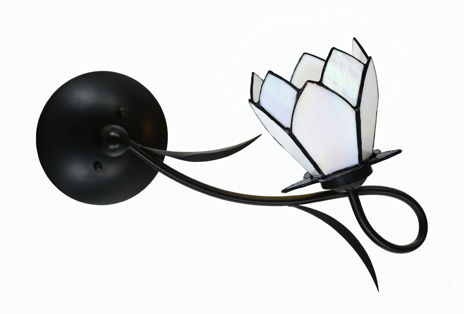 Tiffany Lampe Murale/Lampe de Plafond White Lotus