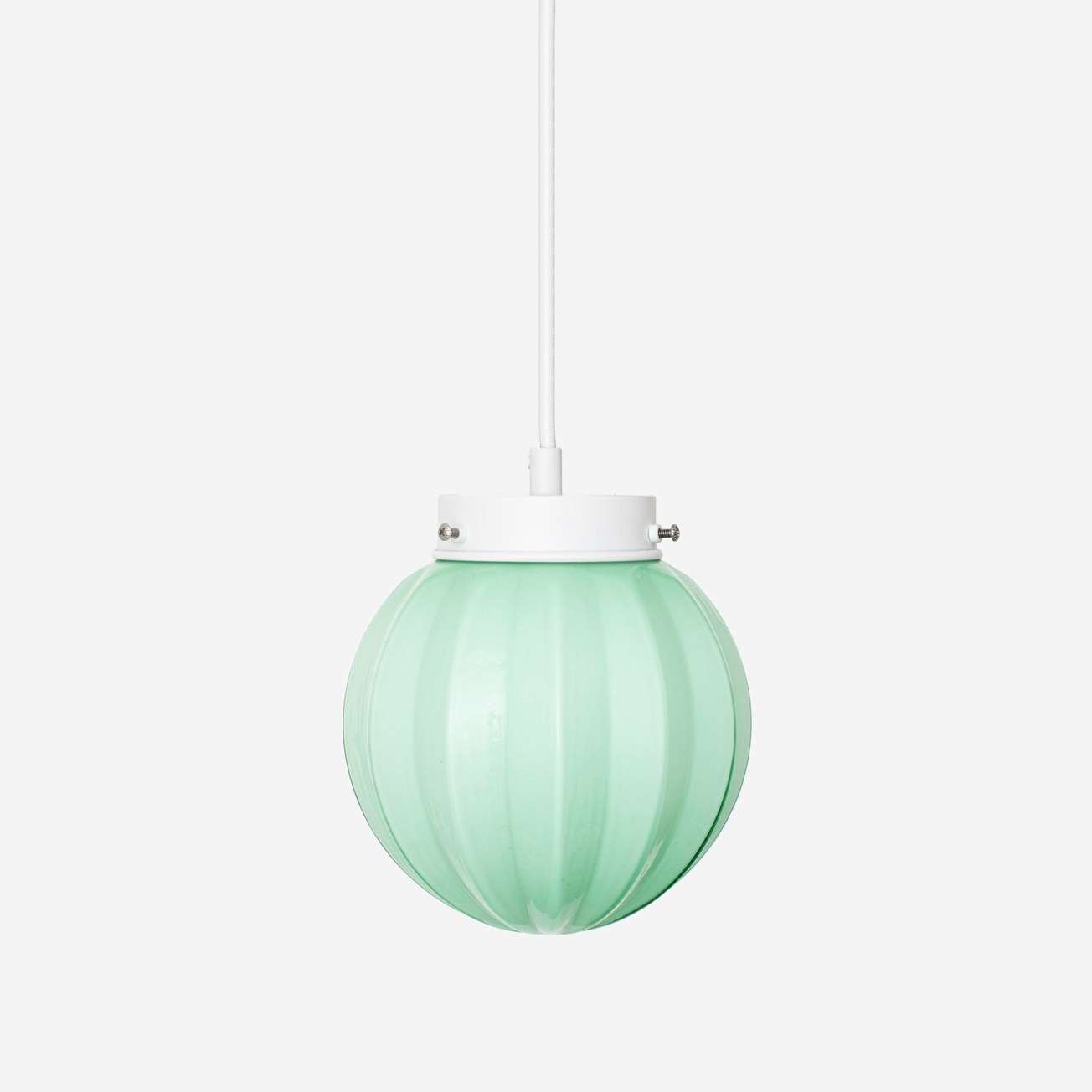 Suspension rétro Carambola Mint sur cordon