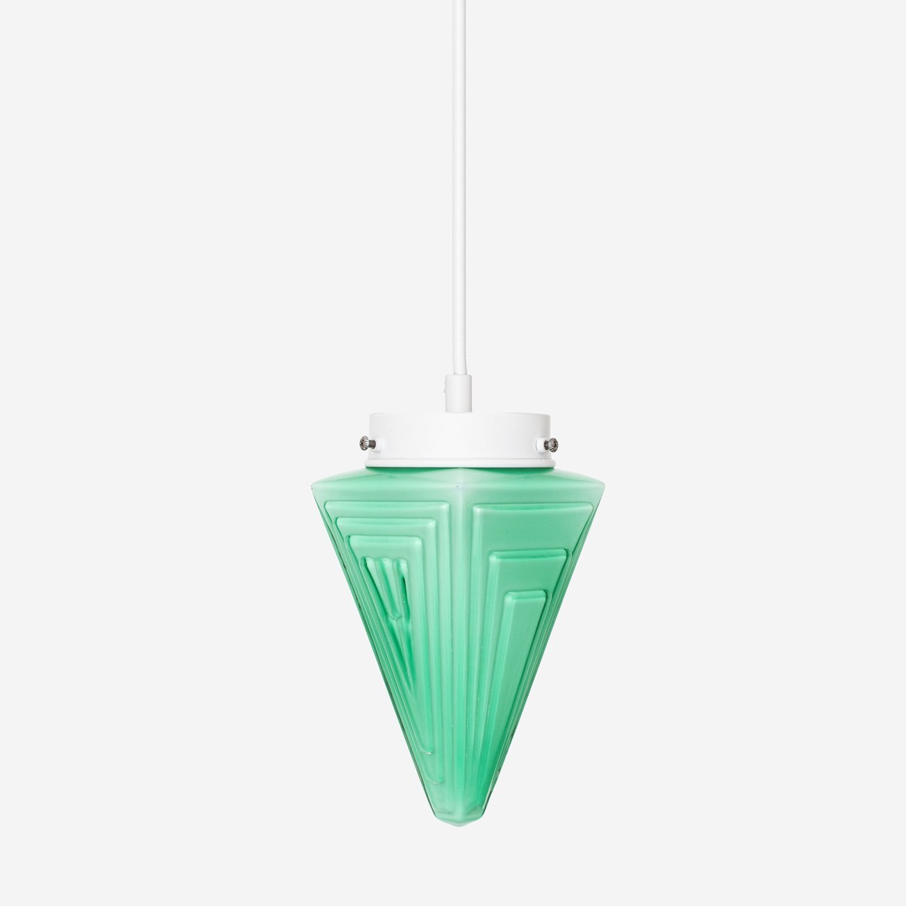Suspension rétro Finisterre Mint sur cordon