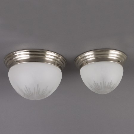 Plafonnier Coupe Coupe Étoile Verre Coupe Étoile