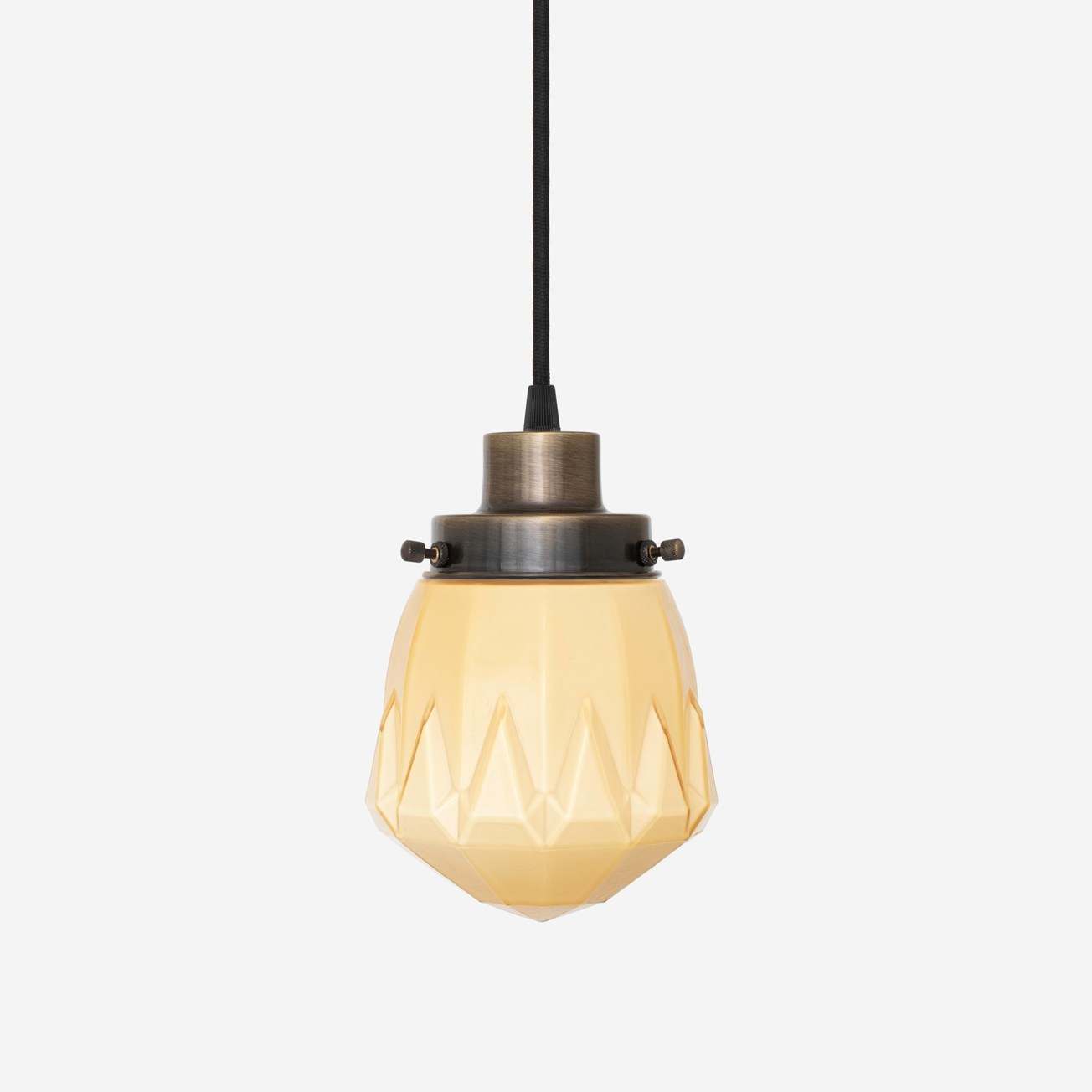 Suspension filaire Rocket Sunny années 20 bronze