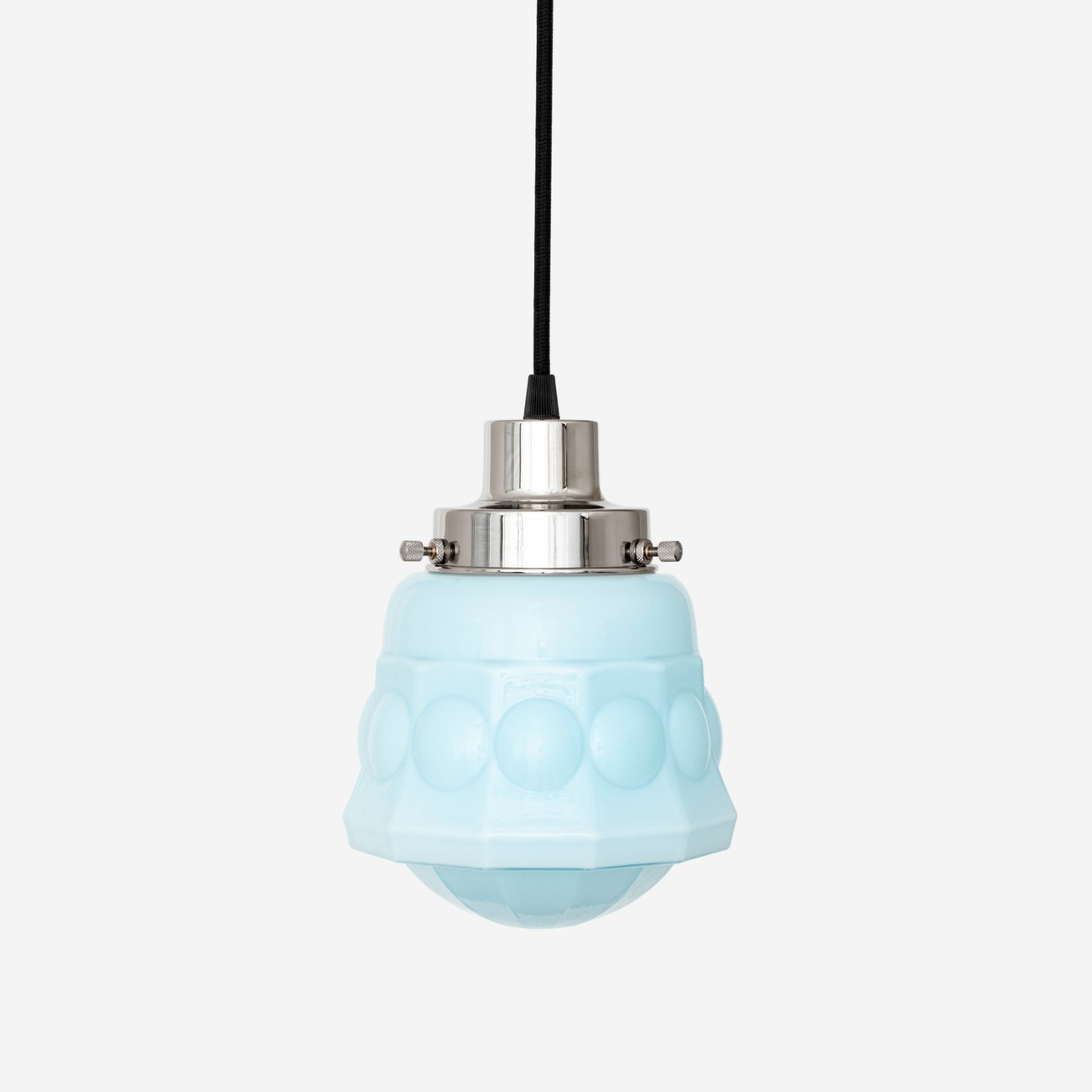 Suspension sur cordon Weimar Misty 20's Nickel