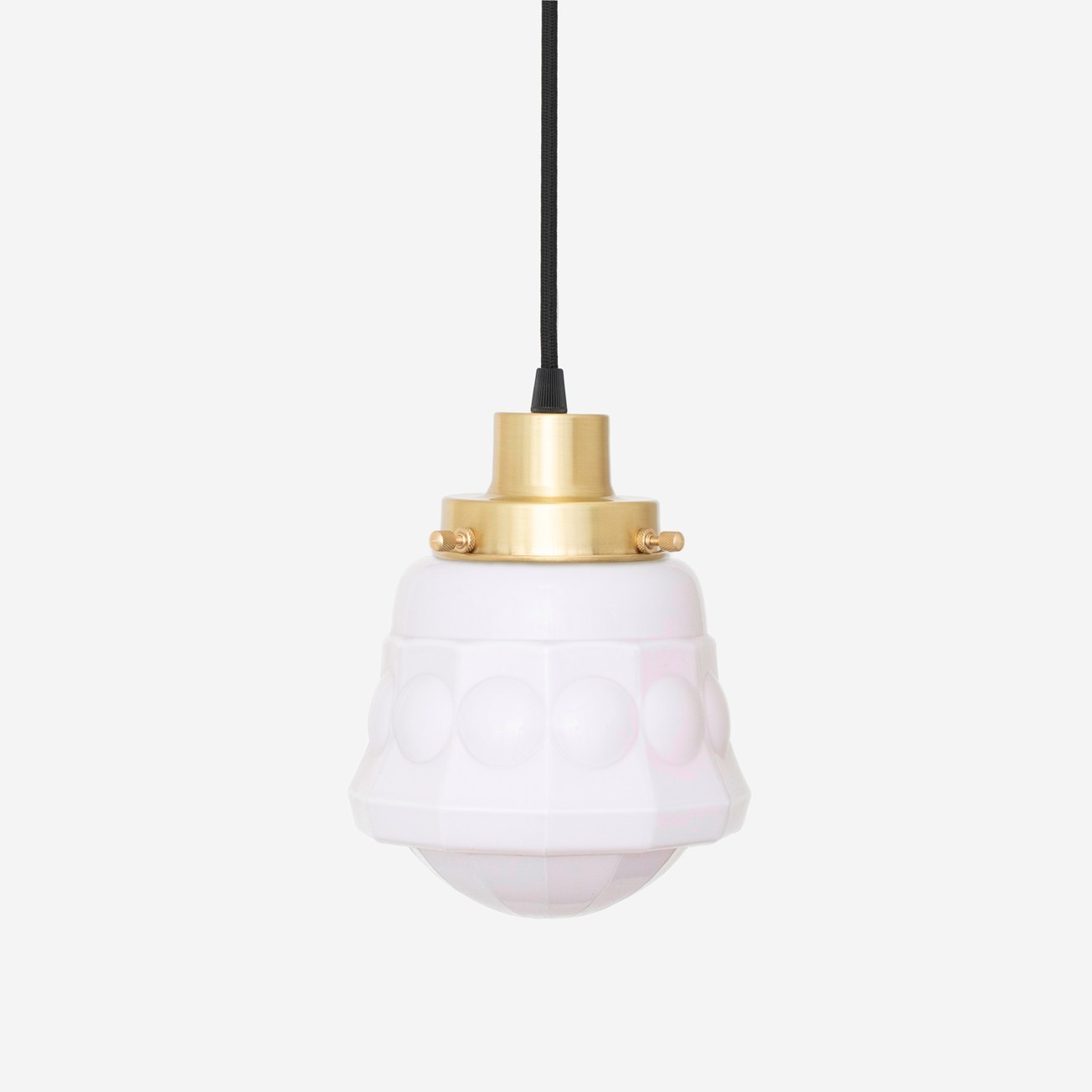 Suspension sur cordon Weimar Blush 20's Laiton