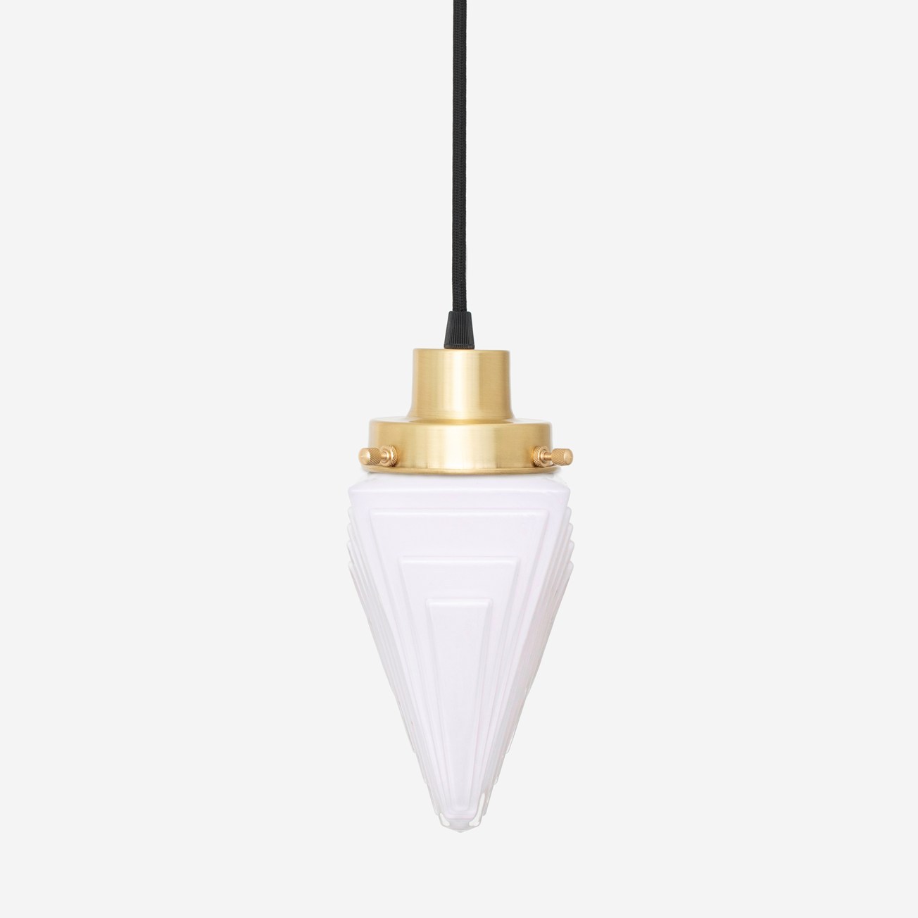 Suspension sur cordon Finisterre Blush 20's Laiton
