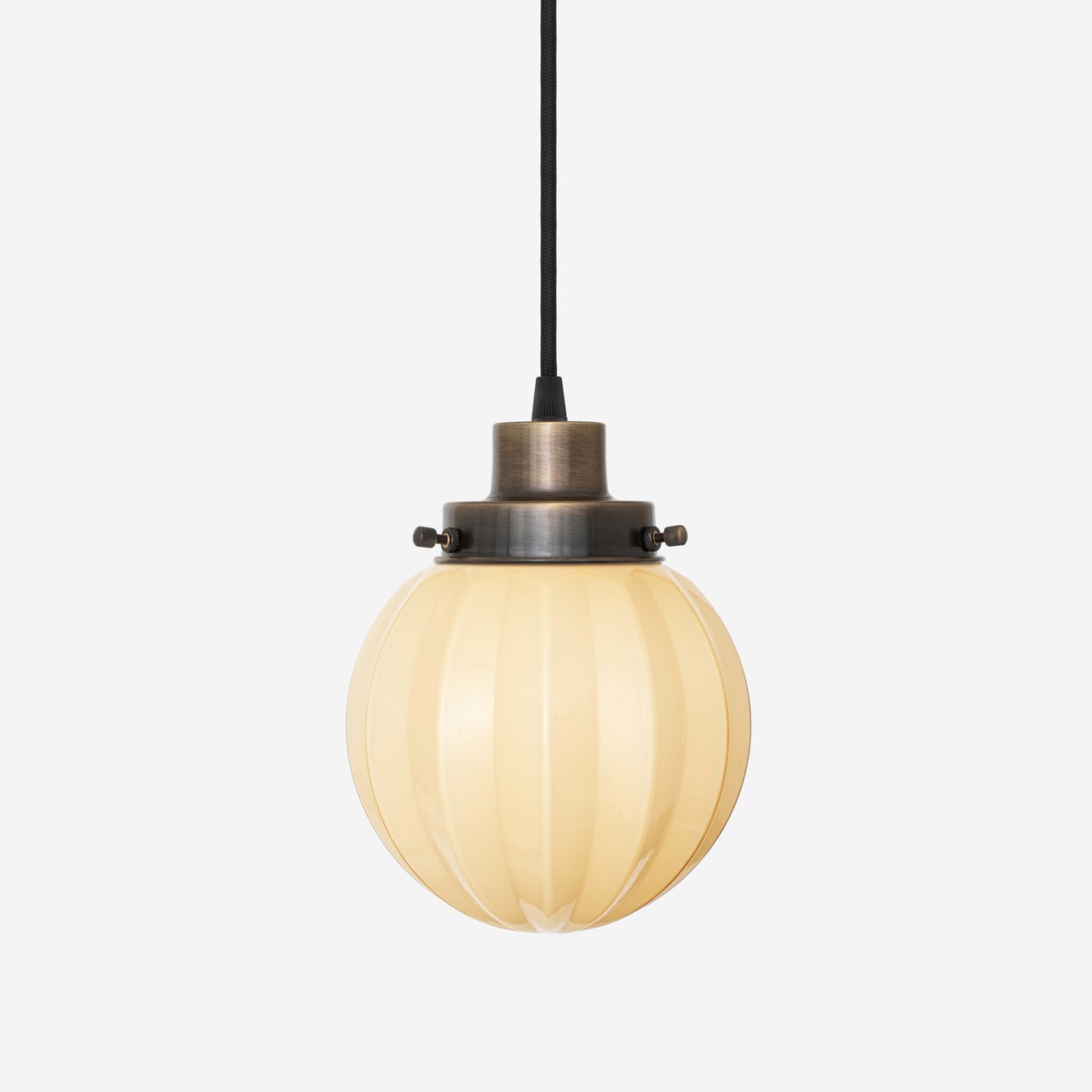 Suspension filaire Carambola Sunny années 20 Bronze