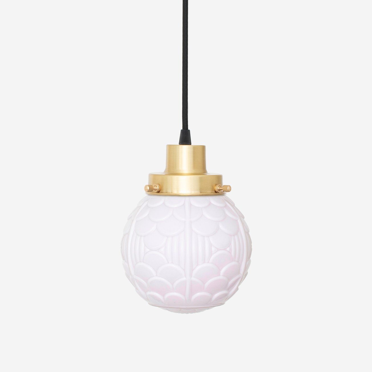 Suspension sur cordon Arcade Blush 20's Laiton