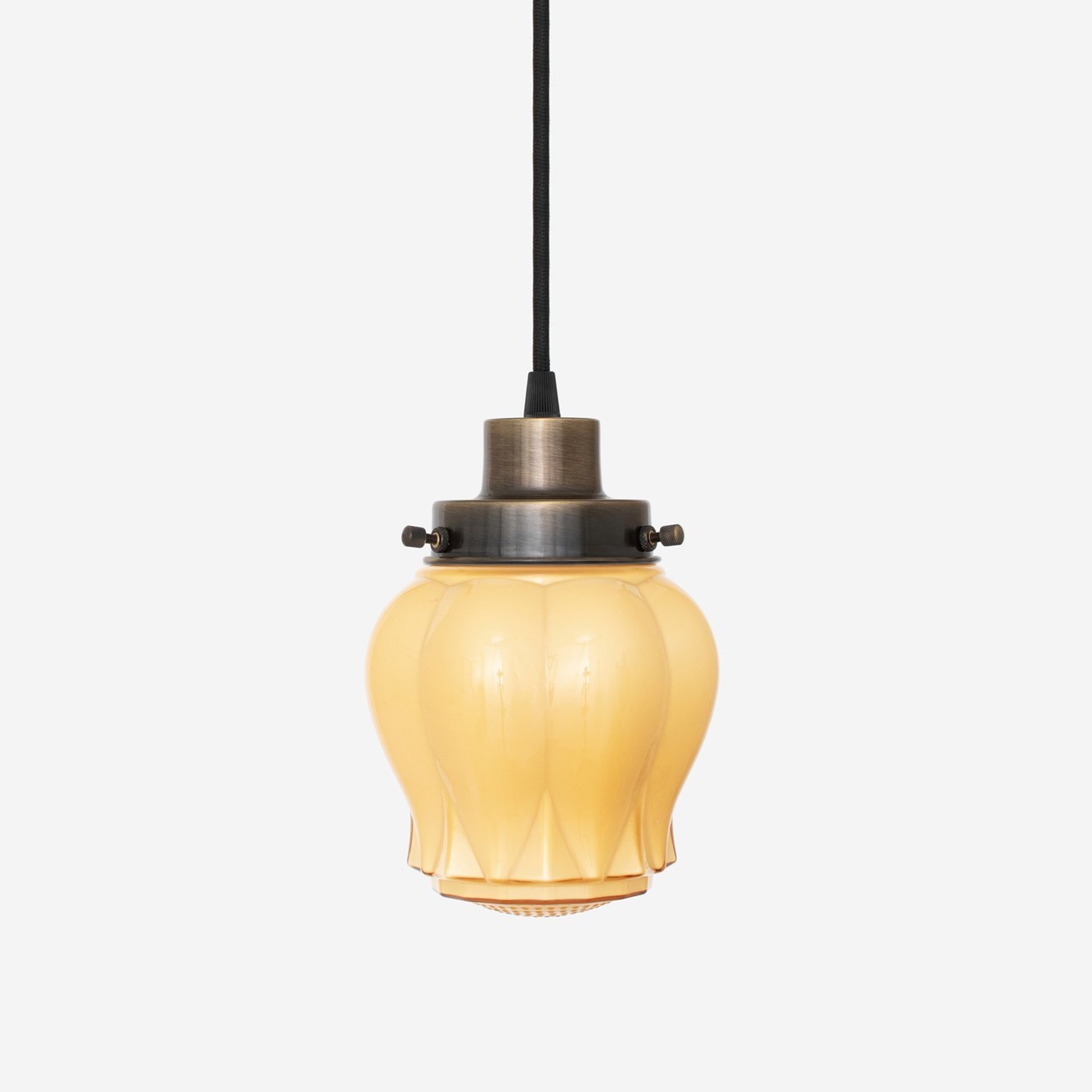 Suspension filaire Eden Sunny années 20, bronze.