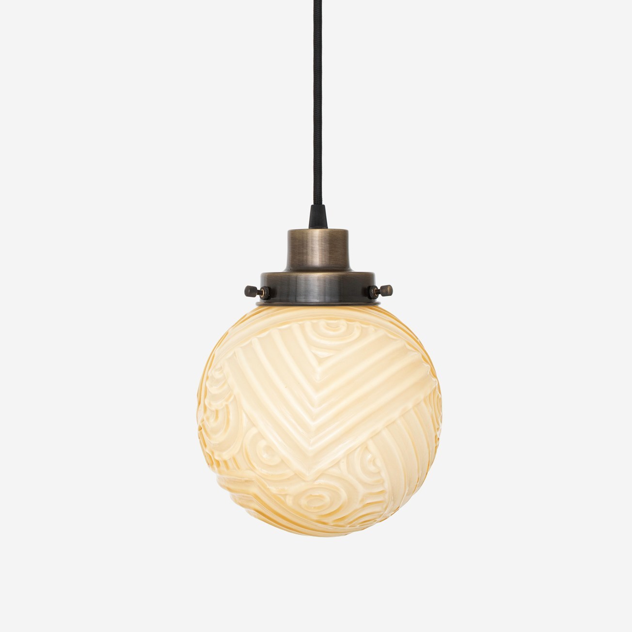 Suspension filaire Nouveau Romance Sunny Années 20 Bronze