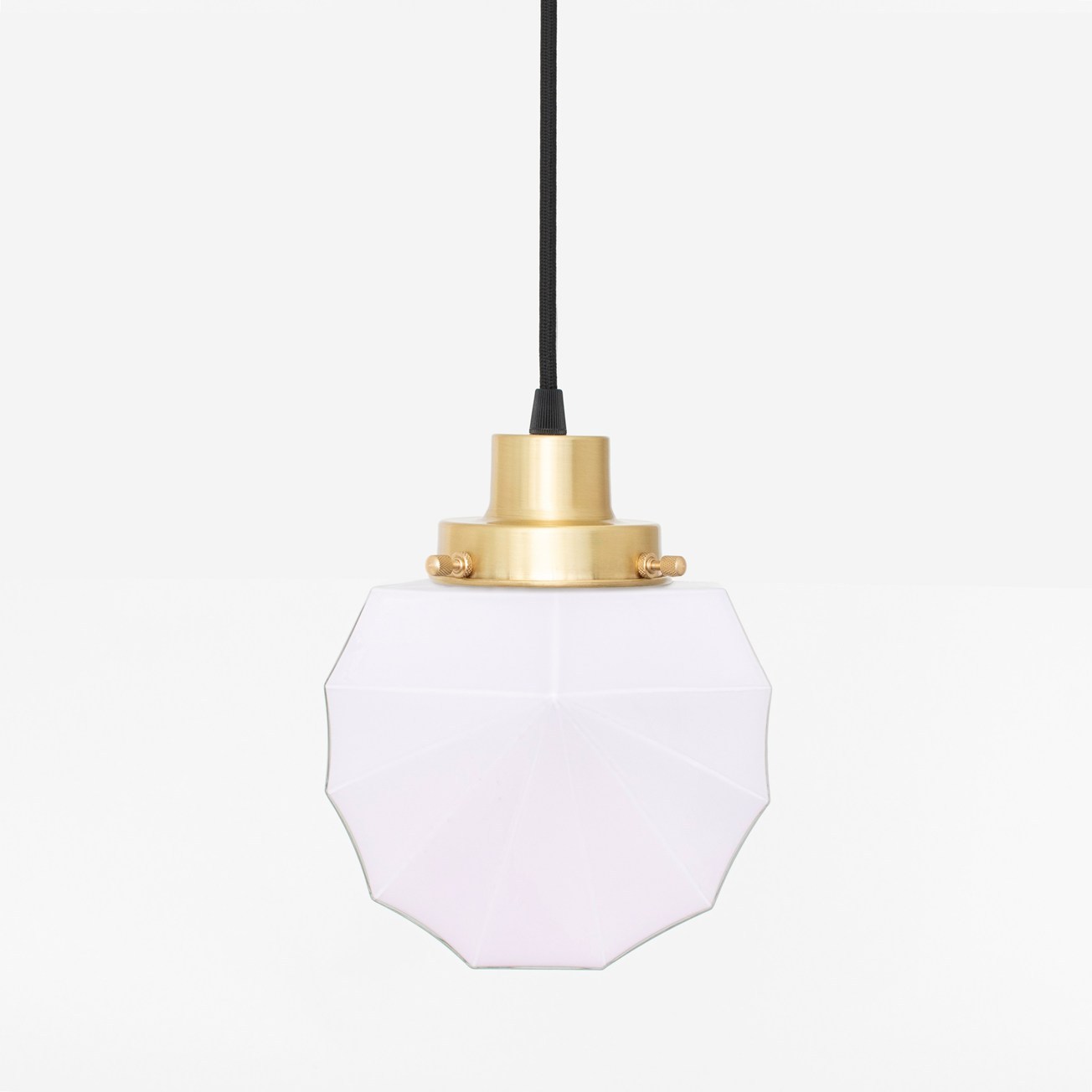 Suspension sur cordon Johanna Blush 20's Laiton