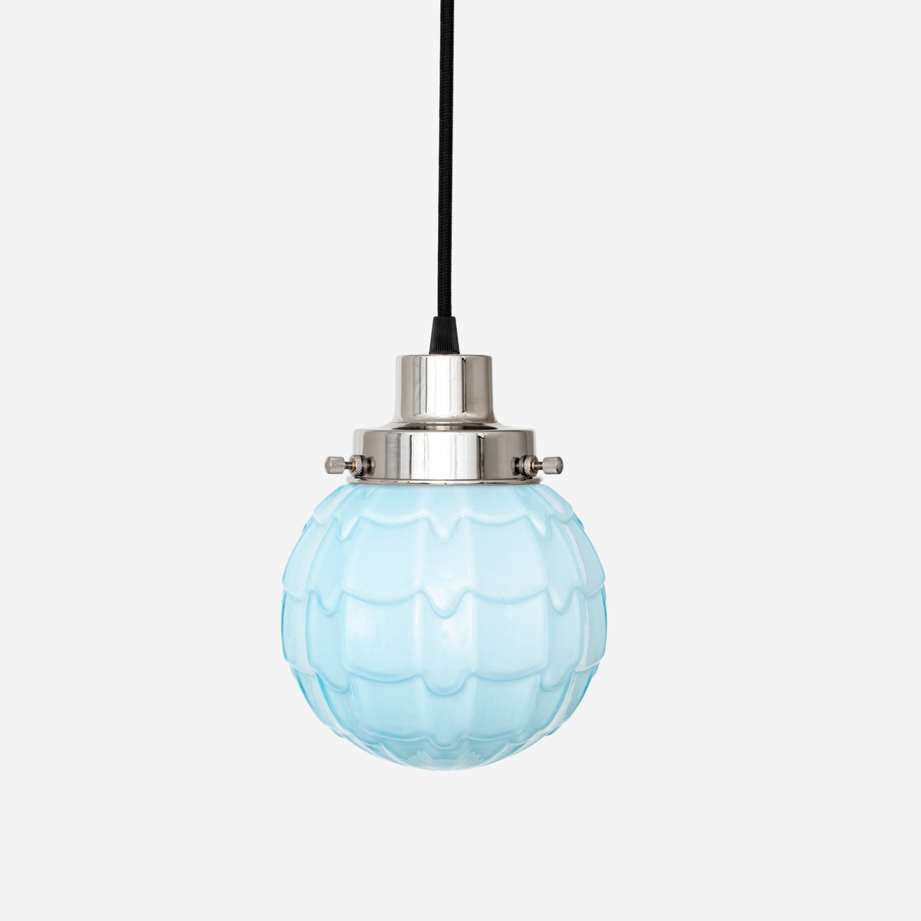 Suspension sur cordon Artichoke Misty 20's Nickel