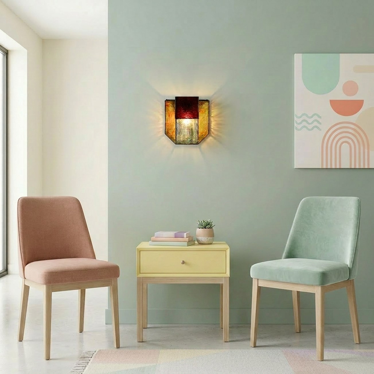 Applique Murale Tiffany Bijou