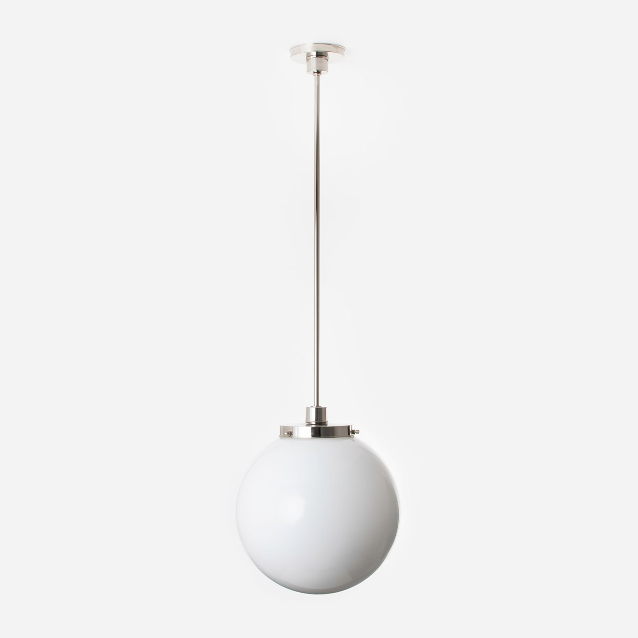Lampe suspendue Sphère Ø 35 20's Nickel