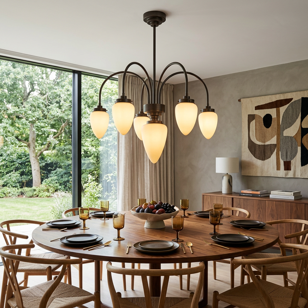 Lustre Ambition avec 6 Lumières