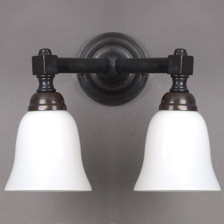Lampe de salle de bains en forme de V en forme de cloche