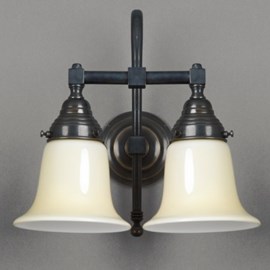 Lampe de salle de bains Calyx 2-Lumières Grande Arche