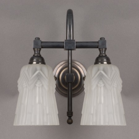 Lampe de salle de bains Divers Calyces 2-Lumières 2-Lumière Grande Arche